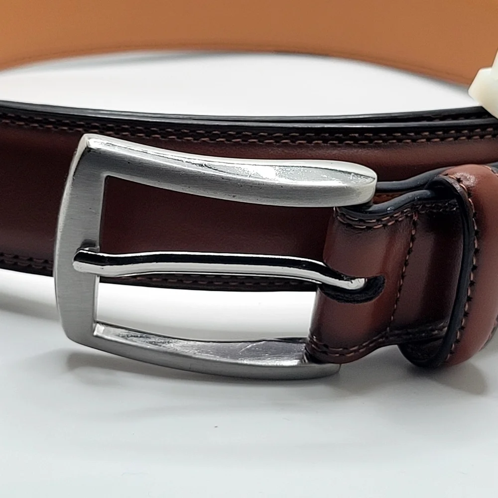 Terracotta Leather Belt